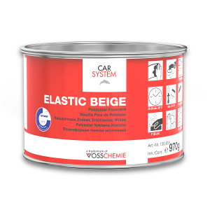 картинка Шпатлевка 2К полиэфирная доводочная "Elastic" беж. (1кг) от магазина