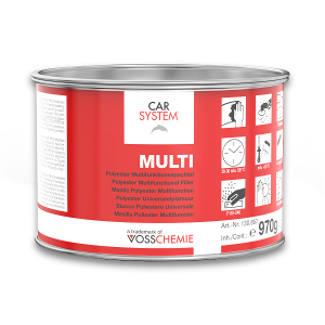 картинка Шпатлевка 2К полиэфирная универсальная "Multi" беж. (1кг) от магазина